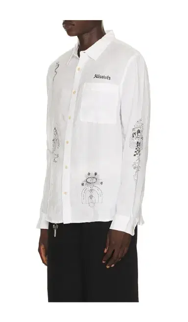 AllSaints Terror Long Sleeve Shirt | Thumbnail 2 AllSaints Terror Long Sleeve Shirt | Thumbnail 2