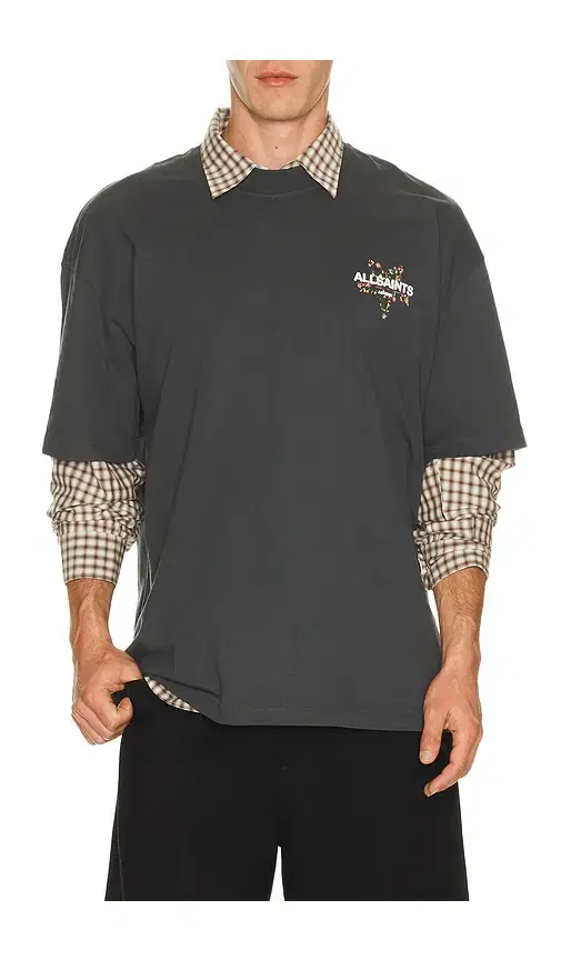 ALLSAINTS Pentacle Crew Neck Tee