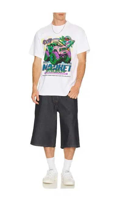 Market Monster Truck Rally T-Shirt | Thumbnail 3