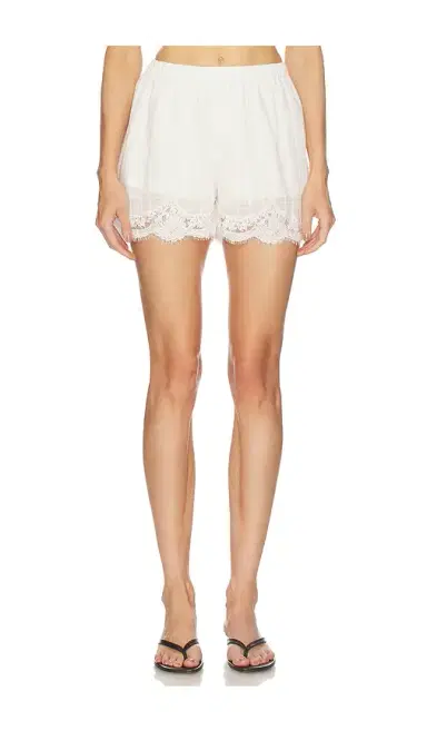 CAMI NYC Anora Mid Rise Plaid Shorts | Thumbnail 1