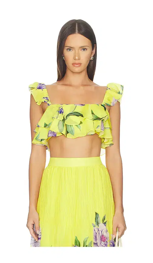 HEMANT AND NANDITA Ruffle Top