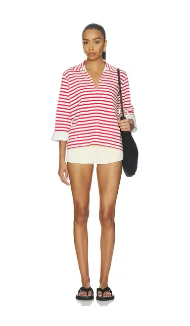 Polo Ralph Lauren Boating Jersey Long Sleeve Polo Pullover | Thumbnail 4