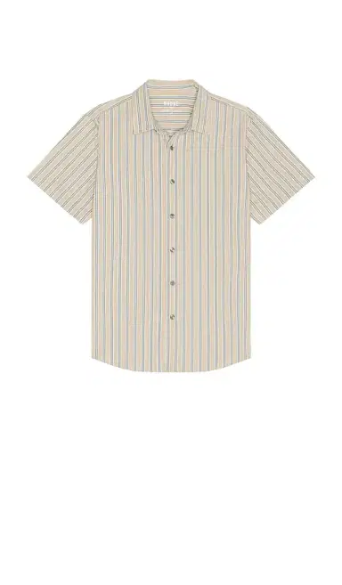 Rhone Brezza Linen Blend Short Sleeve Shirt | Thumbnail 4 Rhone Brezza Linen Blend Short Sleeve Shirt | Thumbnail 4