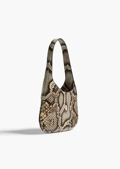 Khaite Small Joan Hobo In Natural Python | Thumbnail 2 Khaite Small Joan Hobo In Natural Python | Thumbnail 2