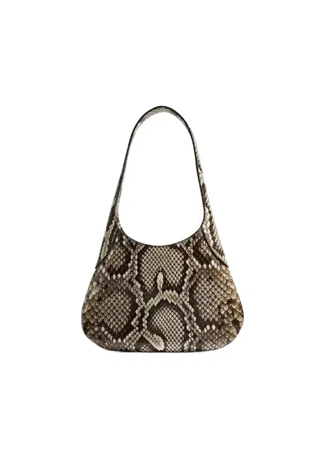 Khaite Small Joan Hobo In Natural Python