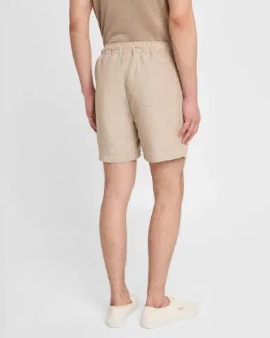 Onia Men's Air Linen Pull-On Shorts, 6" Inseam | Thumbnail 2 Onia Men's Air Linen Pull-On Shorts, 6" Inseam | Thumbnail 2