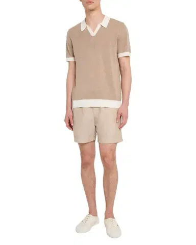 Onia Men's Air Linen Pull-On Shorts, 6" Inseam | Thumbnail 1 Onia Men's Air Linen Pull-On Shorts, 6" Inseam | Thumbnail 1
