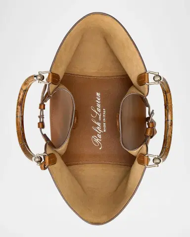 Ralph Lauren Collection The Ralph Calfskin Tote Bag | Thumbnail 2