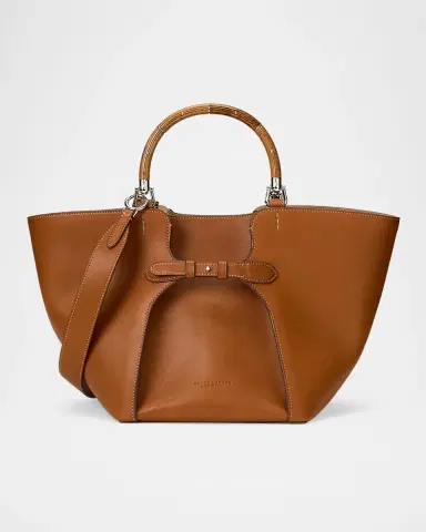 Ralph Lauren Collection The Ralph Calfskin Tote Bag | Thumbnail 6