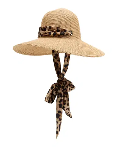 Eugenia Kim Cassidy Paper Hat W/ Scarf | Thumbnail 3