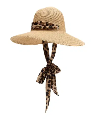 Eugenia Kim Cassidy Paper Hat W/ Scarf | Thumbnail 1