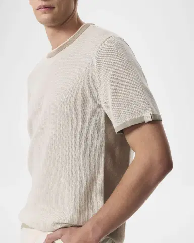 rag & bone Men 's Harvey Knit T-Shirt | Thumbnail 4