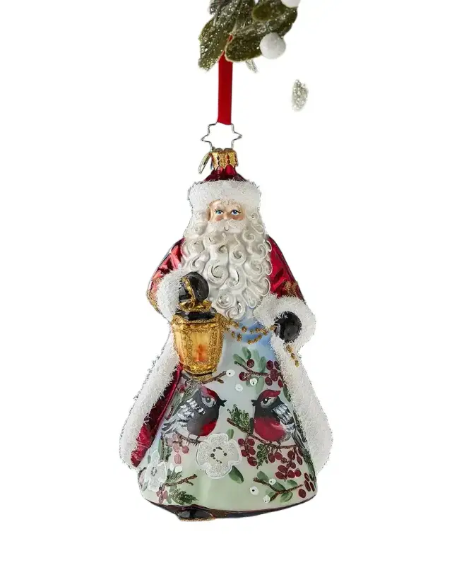 Christopher Radko Cardinal Kris Kringle Christmas Ornament