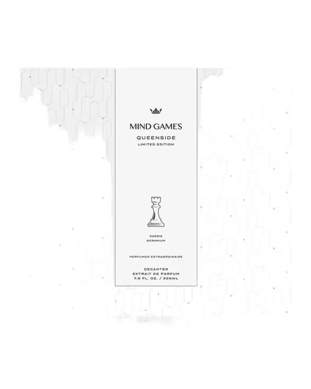 MIND GAMES Queenside Perfumer Extraordinaire Limited Collection Decanter, 225mL