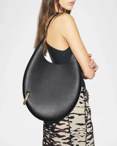 Tory Burch Pierced Leather Shoulder Bag | Thumbnail 4 Tory Burch Pierced Leather Shoulder Bag | Thumbnail 4