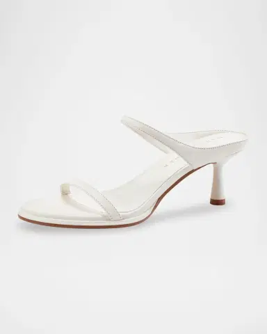 Marc Fisher LTD Alonde Snake-Embossed Leather Slide Sandals | Thumbnail 2 Marc Fisher LTD Alonde Snake-Embossed Leather Slide Sandals | Thumbnail 2