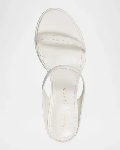 Marc Fisher LTD Alonde Snake-Embossed Leather Slide Sandals | Thumbnail 3 Marc Fisher LTD Alonde Snake-Embossed Leather Slide Sandals | Thumbnail 3