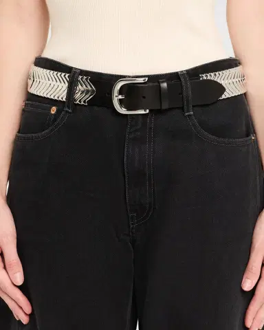Isabel Marant Tehora Leather Buckle Belt | Thumbnail 2
