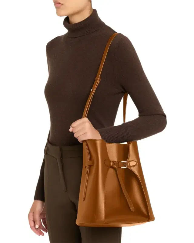 The Ralph Calfskin Bucket Bag
