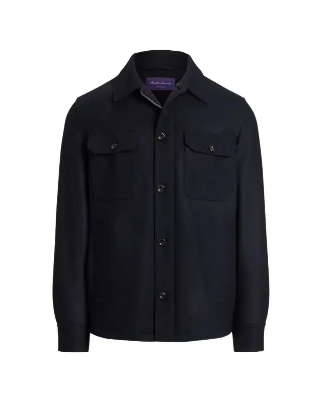 Felton Cashmere-Blend Shirt Jacket
