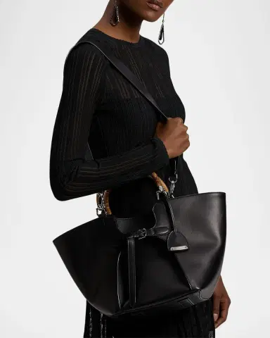 Ralph Lauren Collection The Ralph Calfskin Tote | Thumbnail 3