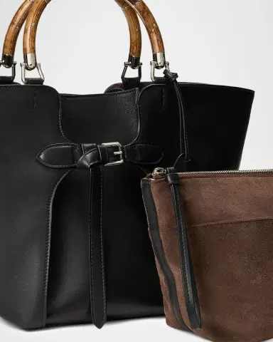Ralph Lauren Collection The Ralph Calfskin Tote | Thumbnail 6