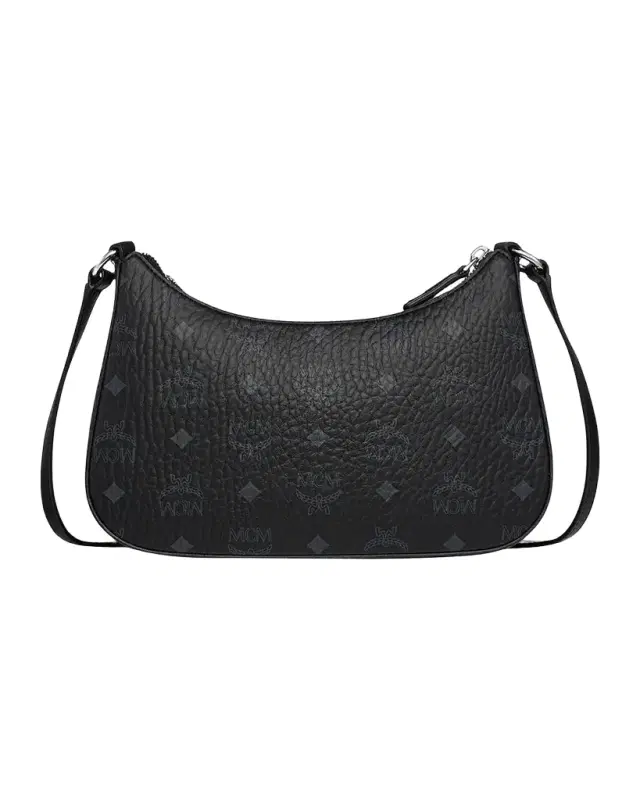 MCM Aren Visetos Canvas & Leather Crossbody Bag