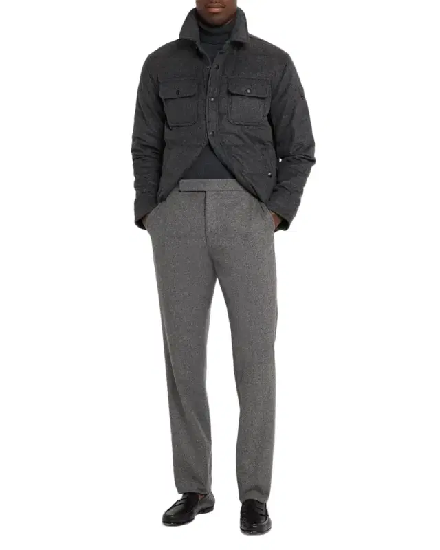 Men 's Lewis Melton Down Shirt Jacket