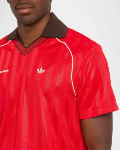 Adidas x Wales Bonner Men 's Jacquard Football T-Shirt | Thumbnail 4