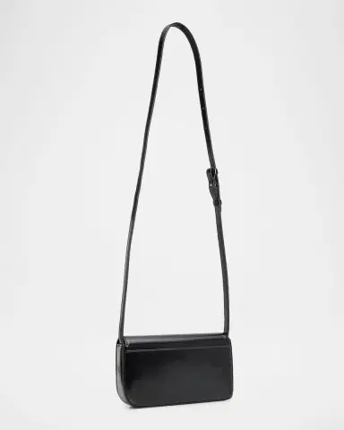 Jacquemus Men's Le Curvo Leather Crossbody Bag | Thumbnail 2