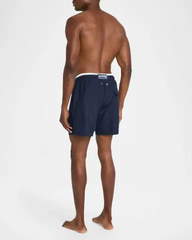 Vilebrequin Men 's Les Unis Bicolor Swim Trunks | Thumbnail 2 Vilebrequin Men 's Les Unis Bicolor Swim Trunks | Thumbnail 2