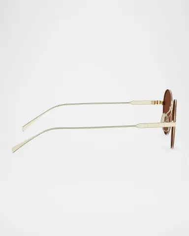 Celine 49mm Metal Round Sunglasses | Thumbnail 3 Celine 49mm Metal Round Sunglasses | Thumbnail 3