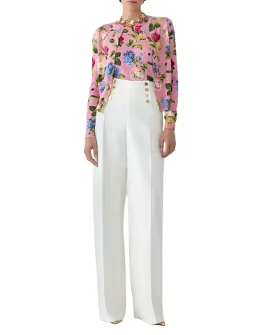 Carolina Herrera Alba Wide-Leg Sailor Pants | Thumbnail 1
