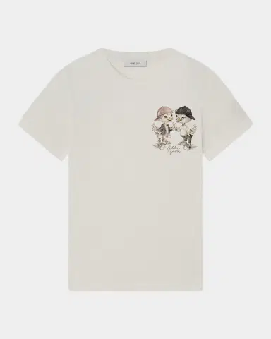 Golden Goose Kid's Journey Printed Cotton T-Shirt, Size 6-12 | Thumbnail 2