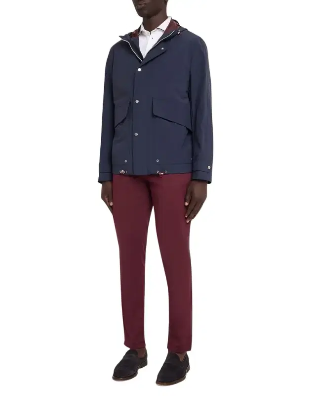 Men 's Hooded Water-Resistant Jacket