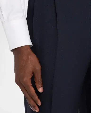 Brunello Cucinelli Men's Virgin Wool Trousers | Thumbnail 4