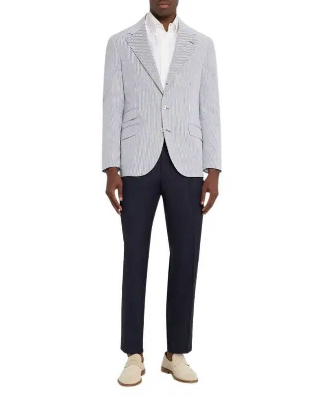 Brunello Cucinelli Men 's Virgin Wool Trousers