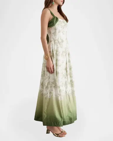 Aqua Blu Australia Delphine Toile Maxi Dress | Thumbnail 3 Aqua Blu Australia Delphine Toile Maxi Dress | Thumbnail 3