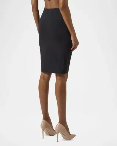 Wolford Pure Ruched Knee-Length Skirt | Thumbnail 2