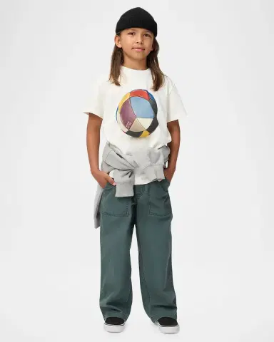 Molo Boy's Roxo Soccer-Print Short-Sleeve T-Shirt, Size 4-5 | Thumbnail 2
