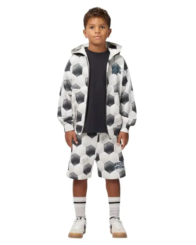 Molo Boy 's Mazz Football Noise Cotton Hoodie, Size 4-6
