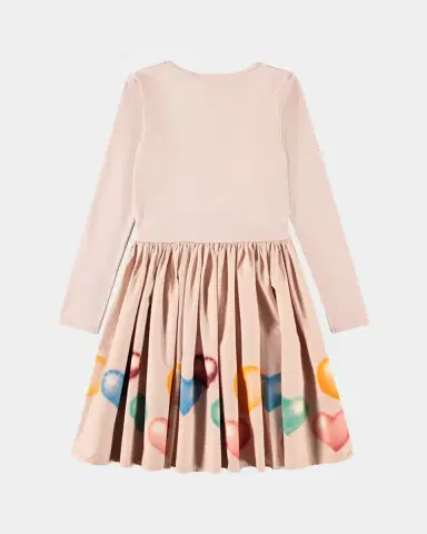 Molo Girl's Casie Long-Sleeve Organic Cotton Dress, Size 2-6 | Thumbnail 2