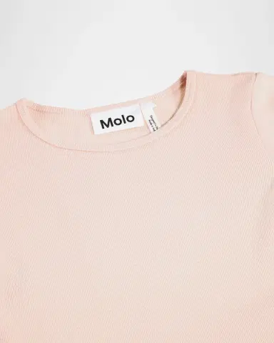 Molo Girl's Casie Long-Sleeve Organic Cotton Dress, Size 2-6 | Thumbnail 3