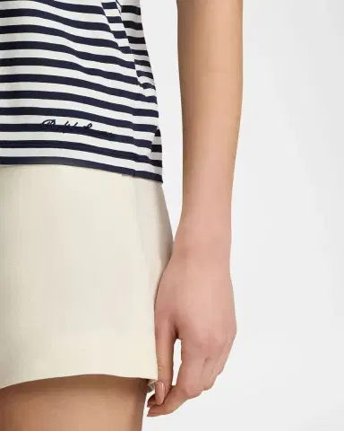 Ralph Lauren Collection Hallie Striped Cotton T-Shirt | Thumbnail 4 Ralph Lauren Collection Hallie Striped Cotton T-Shirt | Thumbnail 4