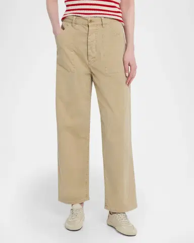Nili Lotan Whitney Stretch Cotton Pants | Thumbnail 3 Nili Lotan Whitney Stretch Cotton Pants | Thumbnail 3