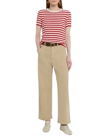 Nili Lotan Whitney Stretch Cotton Pants | Thumbnail 1 Nili Lotan Whitney Stretch Cotton Pants | Thumbnail 1