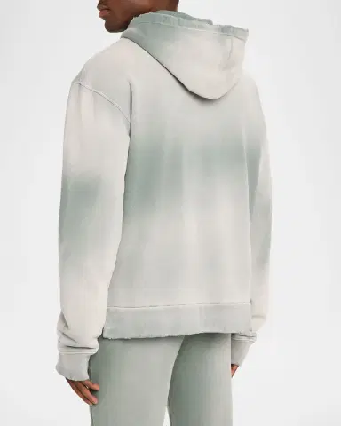 Alchemist Men's Cotton Monogram Flare Leg Sweatpants | Thumbnail 2