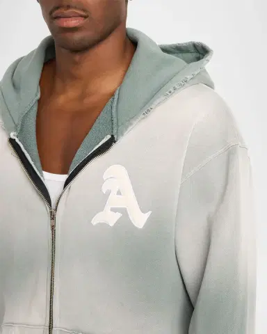 Alchemist Men's Cotton Monogram Flare Leg Sweatpants | Thumbnail 8