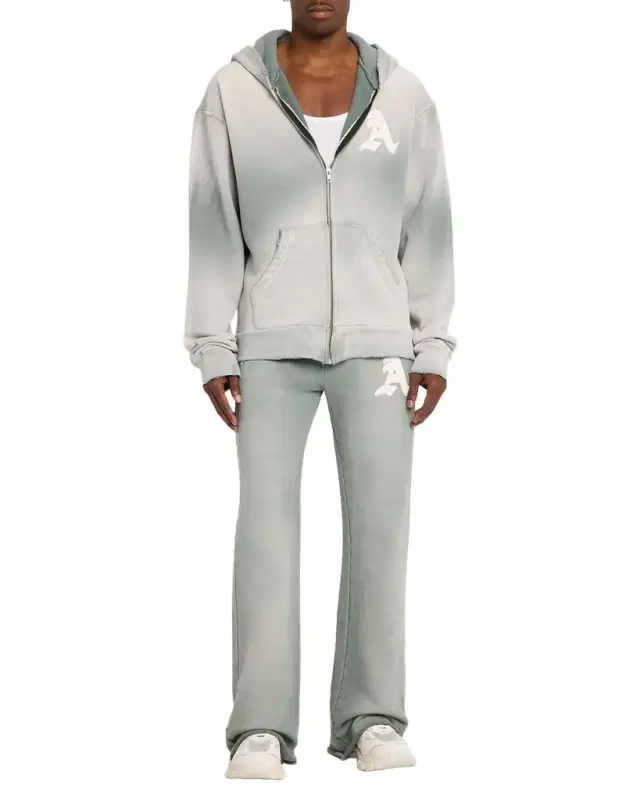 Alchemist Men's Cotton Monogram Flare Leg Sweatpants
