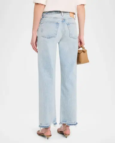 Moussy Vintage Low-Rise Straight-Leg Jeans | Thumbnail 2